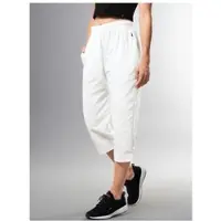 Trigema Jerseyhose "3/4 Freizeithose aus Baumwolle", Damen, Gr. 3XL, Normalgrößen, weiß, Web, 100% Baumwolle, Basic, Hosen Jerseyhose