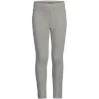 Happy girls Leggings , Mädchen, Gr. 146, N-Gr, grau (grau melange), Jersey, Obermaterial: 95% Baumwolle, 5% Elasthan, unifarben, skinny fit knöchellang, Hosen Leggings, in Basic-Form