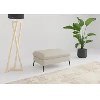 Sit&More Polsterhocker SIT & MORE "Emely", beige (creme), B:104cm H:47cm T:69cm, 95%Polyester, 5% Polyamid, Hocker, Polsterhocker, mit praktischen Stauraum