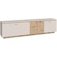 Forte Televizní stolek Louoto 225x58x42cm (vystavený kus Svitavy - pouze osobní odběr)