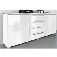 Höltkemeyer Sideboard HÖLTKEMEYER "Line", weiß, Sideboards, Sideboard, Breite 135 cm