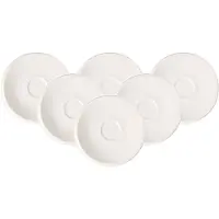 Villeroy & Boch Untertassen NewMoon Espresso (6-Teilig)