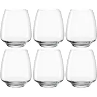 Leonardo Whiskyglas "Trinkglas, CESTI, 460 ml, 6er-Set" Whiskybecher, spülmaschinengeeignet