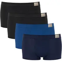 Sloggi Boxershorts "Boxershort GO Natural Hipster C4P 4er Pack"