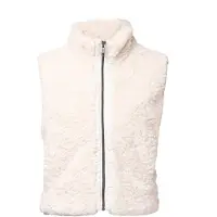 Suri Frey Fellimitatweste "Fellweste SFY Freyday", Damen, Gr. XXL, beige (beige 400), Obermaterial: 100% Polyester PES., Westen Fellimitatweste