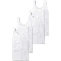 Schiesser Unterhemd "Unterhemd Cotton Essentials 4P 4er Pack"