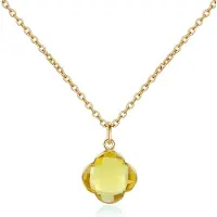 Ailoria Silberkette "Halskette CAPUCINE", Damen, gold, Halsketten Silberkette