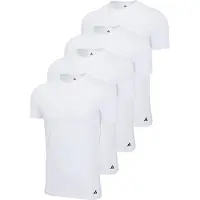 Adidas T-Shirt "T-Shirt Crew Neck Shirt Active Flex Cotton 4P 4er Pack"