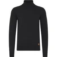 Blend Rollkragenpullover "Rollkragenpullover BHFibes", Herren, Gr. XL, schwarz, Obermaterial: 70% Baumwolle CO recyc.. 30% Polyester Pol. recyc.., Pullover Rollkragenpullover