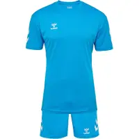 Hummel Herren Trikot Set hmlLogo Set 226151-7428 M - Diva Blue - M