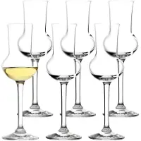 Stölzle Likörglas STÖLZLE "Destillatgläser Professional 85 ml 6er Set transparent", bunt (transparent), Glas, Trinkgefäße, Likörglas