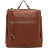 Suri Frey Rucksack "Rucksack SFY Debby", Damen, Gr. B/H/T: 30cm x 37cm x 12cm, braun (cognac 700), Polyurethane, Rucksäcke Rucksack