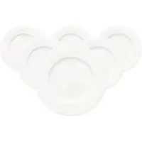 Villeroy & Boch Brotteller "Brotteller Anmut ø 16,4 cm 6er Set weiß", weiß, Speiseteller, Brotteller