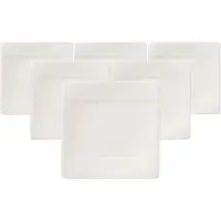 Villeroy & Boch Brotteller "Brotteller Modern Grace 16 x 16 cm 6er Set weiß", weiß, L:16cm, Speiseteller, Brotteller