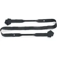 Yeaz Yogablock "Fitness- und Yoga-Band + Öse FEEL PRO", schwarz, Sportmatten, Yogablock