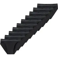Schiesser Slip "Slip UNCOVER Cotton 10PACK 10er Pack"