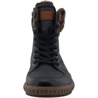 Romika Damenschuhe Schnürstiefel Blau Freizeit