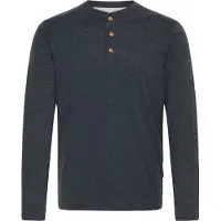 Indicode Rundhalsshirt "Rundhalsshirt IDGifford", Herren, Gr. XXL, blau (navy mix), Obermaterial: 80% Baumwolle CO. 20% Polyester COOLMAX(R) PES(Coolmax)., Shirts Rundhalsshirt