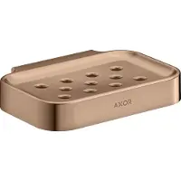Hansgrohe AXOR UNIVERSAL Circular Seifenschale, 42805300, Farbe: Polished Red Gold