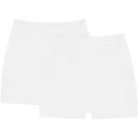 Mey Pagenslip "ONLY LYCRA", Damen, Gr. 50/52, weiß, Obermaterial: 60% Baumwolle, 35% Viskose, 5% Elasthan, unifarben, körpernah, Unterhosen Pagenslip, mit weichen Beinabschlüssen