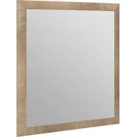 Otto Home Wandspiegel "Gala", braun, B:70cm H:76cm T:2,2cm, MDF, Spiegel, Wandspiegel, Breite 70 cm, mit Rahmen