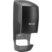 Katrin Toilettenpapierspender 77472 Inclusive System, aus Kunststoff, Hülsenfänger, für 2 Mini Jumbo Rollen, schwarz