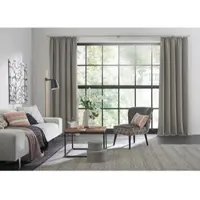 Wirth Vorhang "Dim out" Gr. 9, grau (taupe), B:285cm H:225cm, Polyester, Gardinen, Vorhang