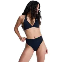 Roxy Bikini-Hose "Solid Essentials Moderate High Leg", Damen, Gr. XXL, schwarz (anthrazit), Obermaterial: 85% Polyester, 15% Elasthan., Badehosen Bikini-Hose