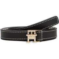 Tommy Hilfiger Gürtel Th Logo 1.5 AW0AW18275 Schwarz 90