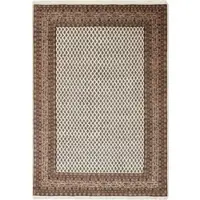 Otto Home Orientteppich "Levin" Gr. 13, beige (creme), B:80cm H:12mm L:300cm, Wolle, Teppiche, Orientteppich, handgeknüpft, reine Wolle, mit Fransen, auch als Läufer, Wohnzimmer