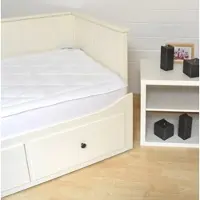Kinzler Matratzenauflage "Doubleface Wendeunterbett", weiß, B:180cm L:200cm, Bezug (oben): 100% Polyester. Bezug (unten): 100% Polyester, Matratzenzubehör, Matratzenauflage