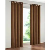 Wirth Vorhang "Holmsund 288g/qm" Gr. 14, braun, B:270cm H:225cm, Chenille, Polyacryl, Gardinen, Vorhang