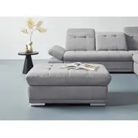 Cotta Hocker "Holiday", grau (anthrazit), B:112cm H:46cm T:72cm, 100% Polyester, Hocker, Hocker