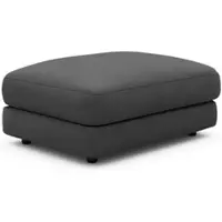 Tenksom Hocker "Vivole, Fußablage, Pouff, mit Federkern", grau (zink), B:98cm H:38cm T:70cm, Hocker, Hocker, perfekte Ergänzung zu Sofa VIVOLE