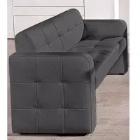 Exxpo - Sofa Fashion 2-Sitzer "Barista, modern und bequem, hoher Sitzkomfort", grau (anthrazit), B:162cm H:82cm T:68cm, Sofas, 2-Sitzer, moderne Sitz- und Rückenverarbeitung, frei im Raum stellbar