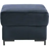 Domo Hocker "Ledas B/T 62/62cm", blau, B:62cm H:42cm T:62cm, Hocker, Hocker, in vielen Farben erhältlich