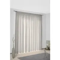 Wirth Vorhang "Telfort" Gr. 4, braun, B:132cm H:245cm, Jacquard, Baumwolle, Polyester, Gardinen, Vorhang