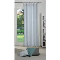 Wirth Vorhang "Newbury" Gr. 5, blau (hellblau), B:130cm H:245cm, Jacquard, Baumwolle, Polyester, Gardinen, Vorhang