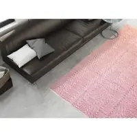Calo-deluxe Teppich "Luba 500" Gr. 4, pink, B:160cm H:7mm L:230cm, Baumwolle, Teppiche, Teppich, reine Baumwolle, Wohnzimmer