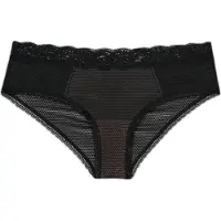 Passionata Panty "BROOKLYN" raffinierte Raffungen hinten, elastischer Bund, Spitze, Tüll