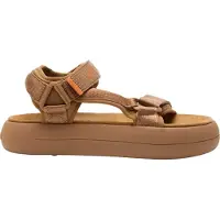 Moon Boot für Damen. 80D2420010 Sandalen MB Super braun (40), Wohnung, Klettverschluss, Lässig
