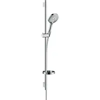 Hansgrohe Raindance Select S Brauseset 120 3-jet EcoSmart mit Brausestange 90 cm und Seifenschale, chrom, 26633000
