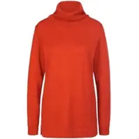 Peter Hahn Rollkragen-Pullover Modell Tamara Kaschmir orange, 44
