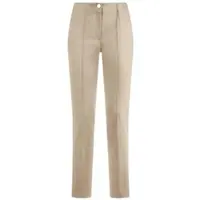 Fadenmeister Berlin Knöchellange Slim Fit-Hose beige, 40