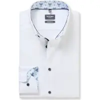 Olymp Langarmhemd "Luxor" modern fit, Button-down-Kragen, Businesshemd