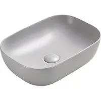 Mexen Rita Aufsatzwaschbecken 45 x 32 cm, mattes Grau - 21084567