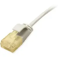 Equip Cat.6A U/UTP Slim Patchkabel, 5,0m, Grau, 5 m, Cat6a, U/UTP (UTP), RJ-45, RJ-45, Grau