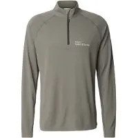Halo - Sorona Half Zip - Longsleeve Gr S grau