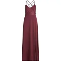 Vera Mont Abendkleid "Abendkleid mit V-Ausschnitt", Damen, Gr. 42, EURO, rot (sweet bloom), Obermaterial: 97% Polyester PES. 3% Elasthan EL., Kleider Abendkleid
