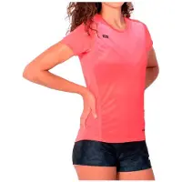 42k Running Motion Kurzarm-t-shirt Orange S Damen Orange S